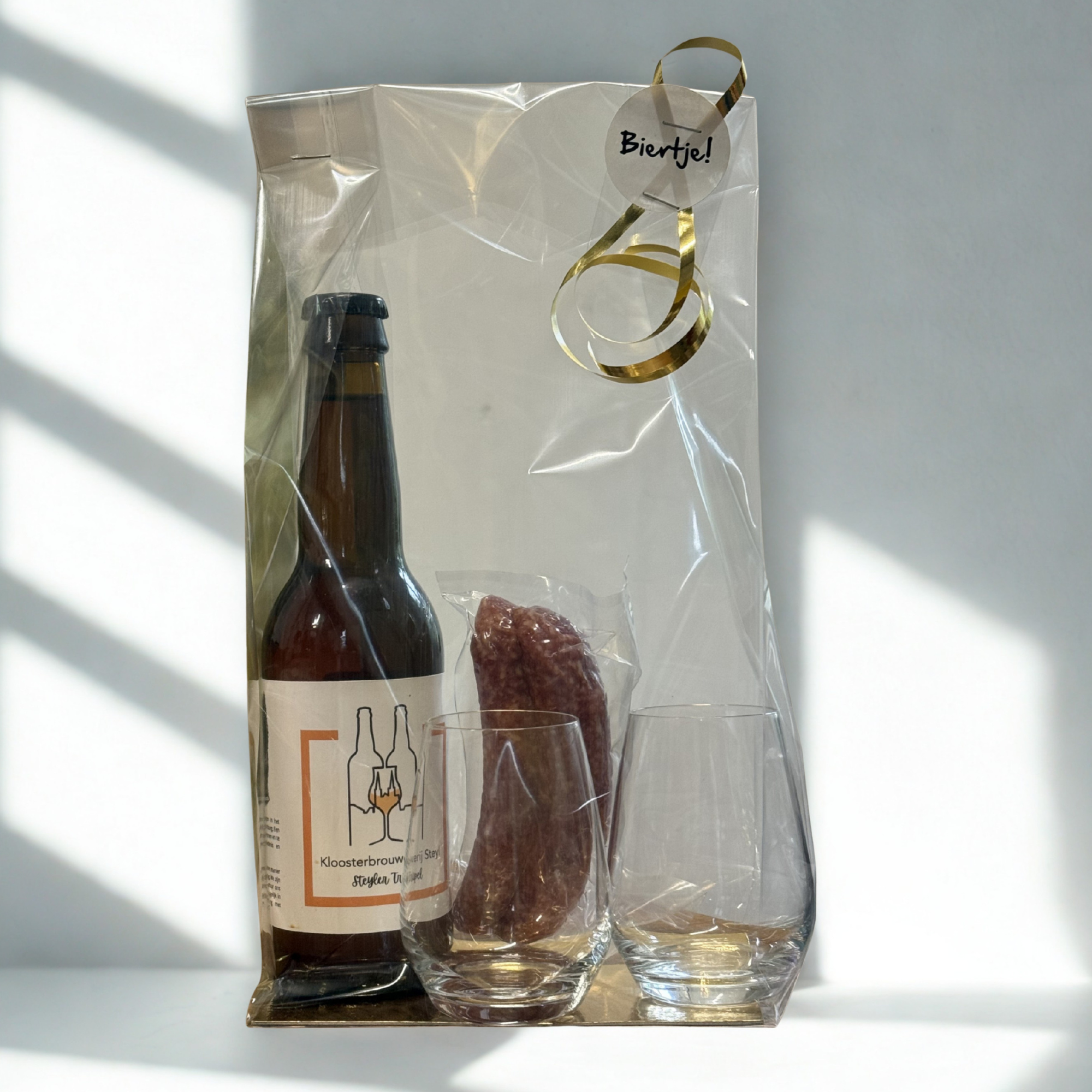 Pakket met bierworst van Slagerij Heinen